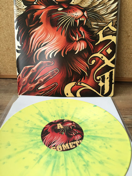 Something Inside : Lionheart (LP, Album, Yel)