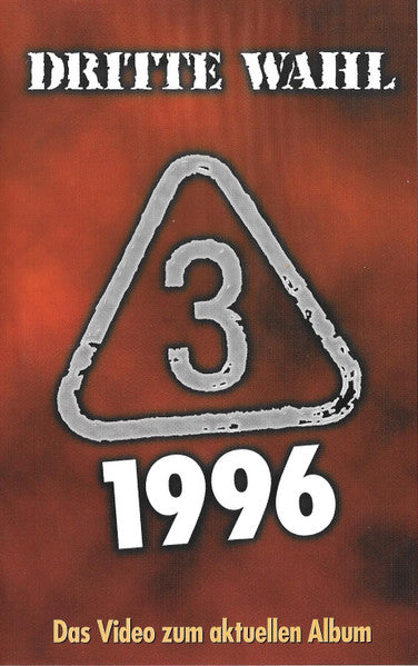 Dritte Wahl : 1996 - Das Video Zum Aktuellen Album (VHS, PAL)