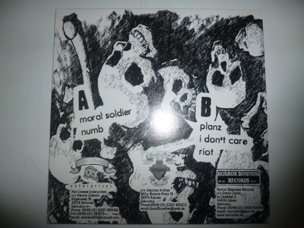 46 Short / Krombacherkellerkinder : 46 Short / Krombacherkellerkinder (7", EP, Ltd, Cle)