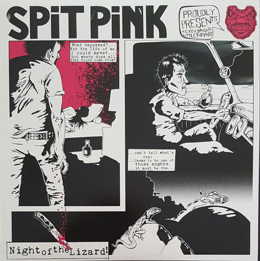 Spit Pink : Night Of The Lizard! (LP, Album)