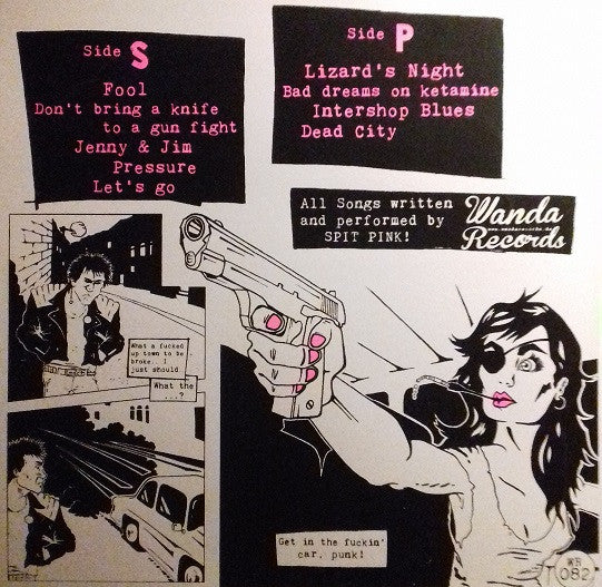 Spit Pink : Night Of The Lizard! (LP, Album)