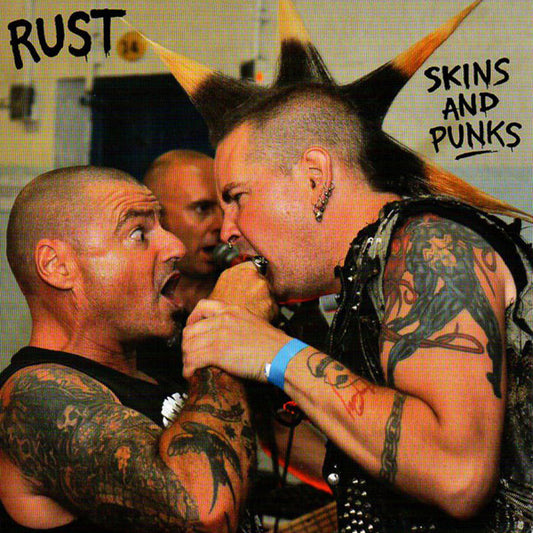 Rust (10) : Skins And Punks (7", Single)