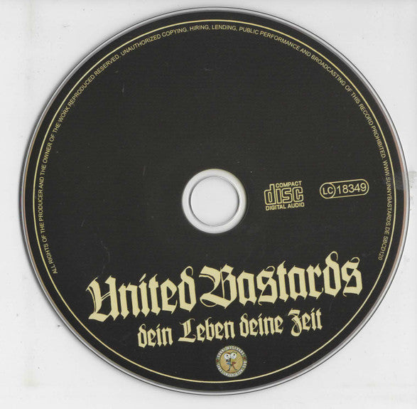 United Bastards : Dein Leben, Deine Zeit (CD, Album, Ltd)