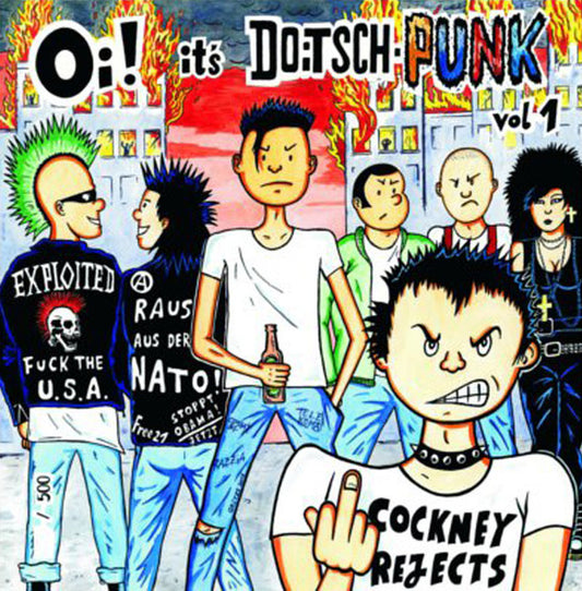 Various : Oi! It's Doitschpunk Vol.1 (LP, Comp, Ltd, Num)