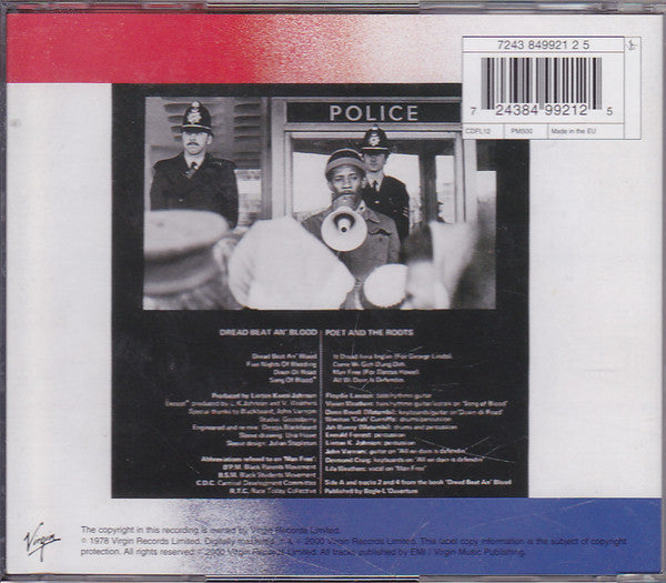 Poet And The Roots : Dread Beat An' Blood (CD, Album, RE, RM)