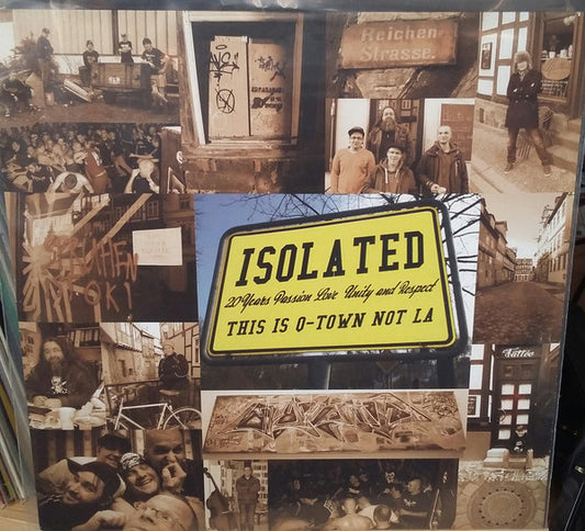 Isolated (7) : This Is Q-Town Not LA (Twenty Years Passion Love Unity And Respect) (LP, Album, Blu)