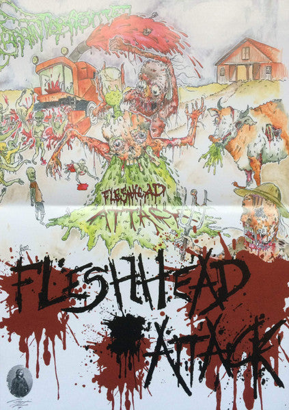 Fleshhead Attack : Brainparasite (LP, Album)