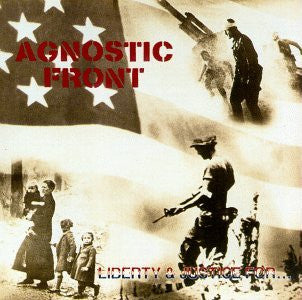 Agnostic Front : Liberty & Justice For... (LP, Album, RE, Yel)