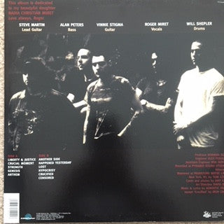 Agnostic Front : Liberty & Justice For... (LP, Album, RE, Yel)