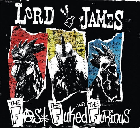 Lord James : The Fast, The Fuked And The Furious (LP, Album, Whi + CD, Album)