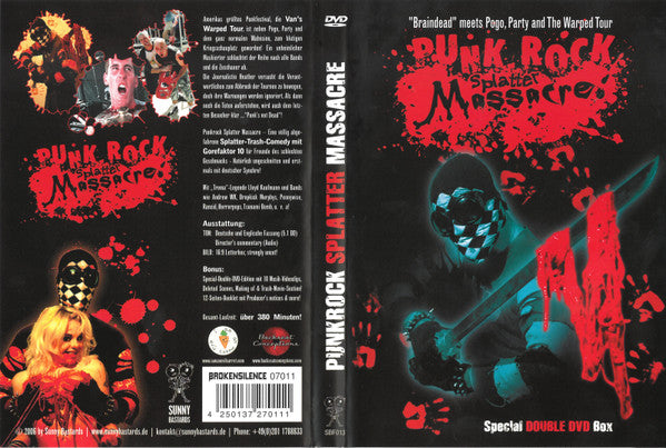 Various : Punk Rock Splatter Massacre (2xDVD-V, Comp)
