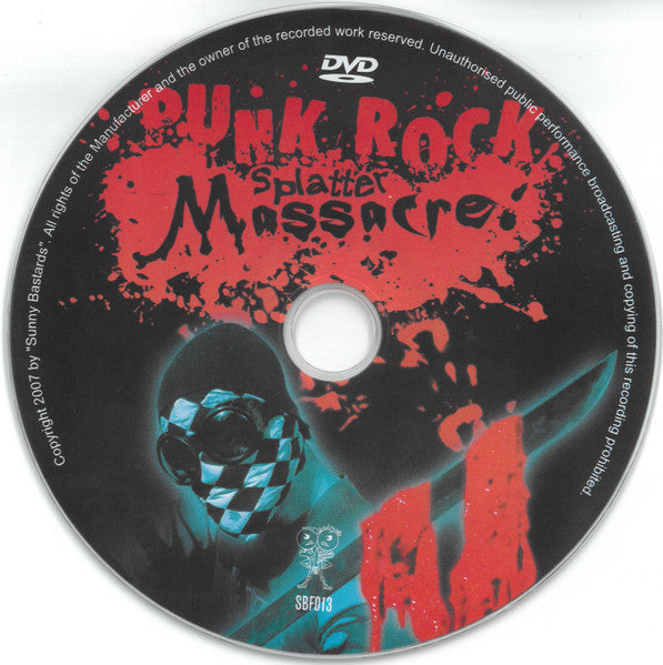 Various : Punk Rock Splatter Massacre (2xDVD-V, Comp)
