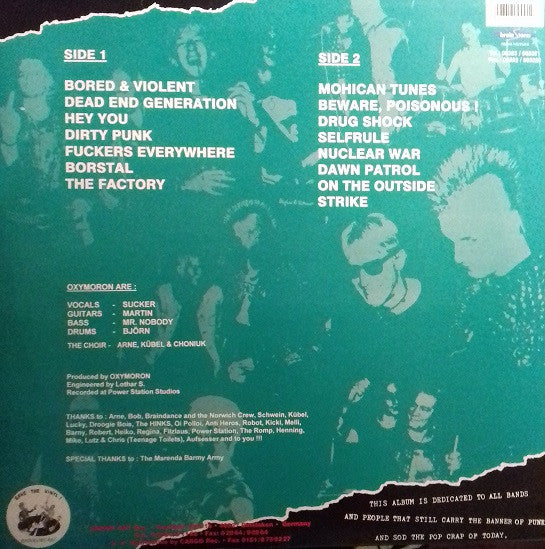 Oxymoron : Fuck The Nineties... Here's Our Noize (LP, Album, RE)