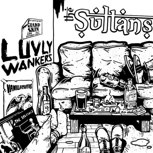 The Sultans (11) : Luvly Wankers (7", Single)