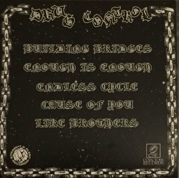 Drug Control : Drug Control  (7", EP, RP, Cle)