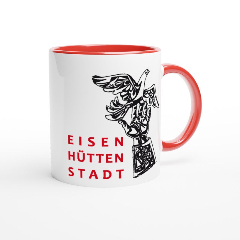 Tasse Eisenhüttenstadt - Womacka Mosaik stilisiert