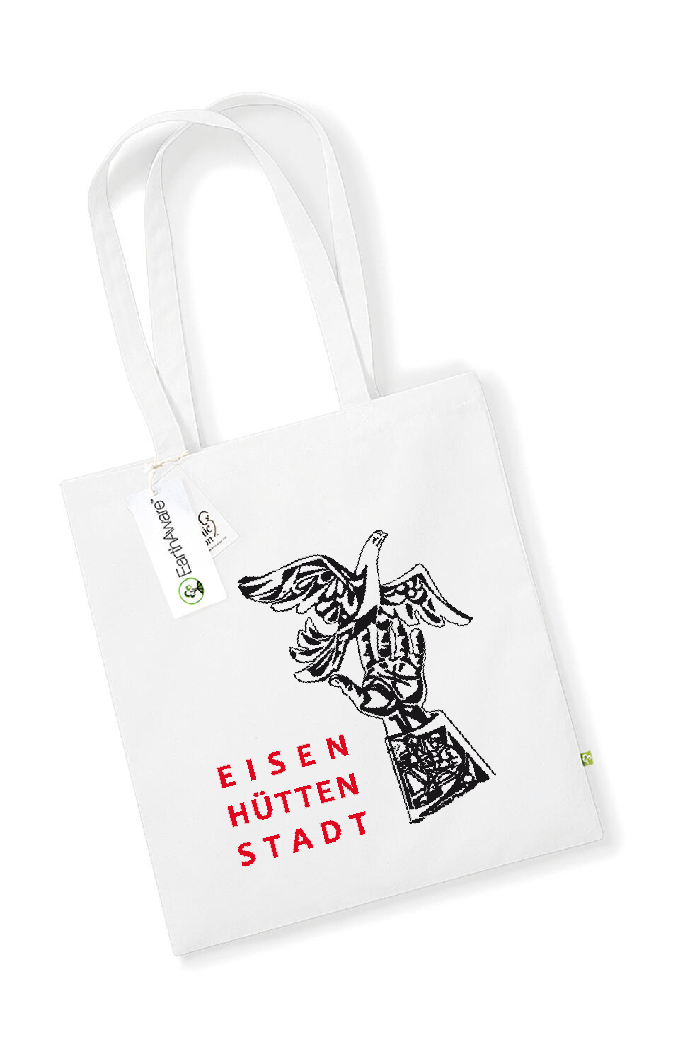 Stofftasche - Taube stilisiert