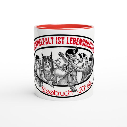 Tasse - Artenvielfalt ist Lebensqualität - Club Steelbruch