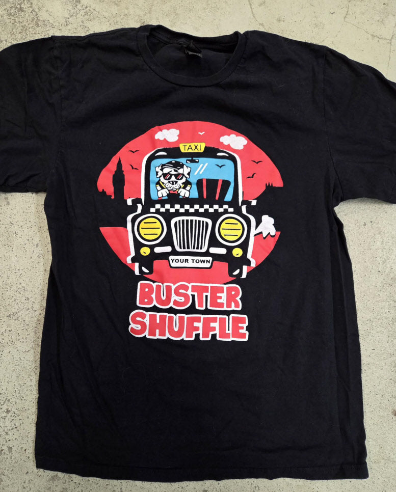 Buster Shuffle - T-Shirt (M / 2nd Hand) Left Over!