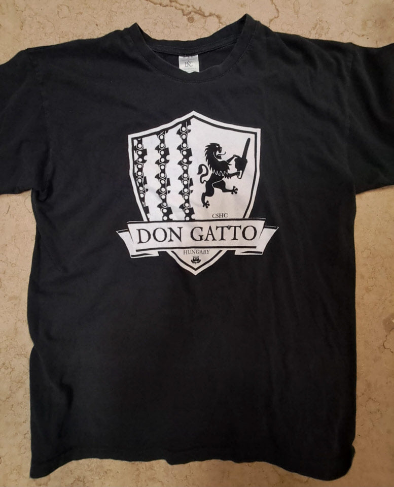 Don Gatto - T-Shirt (black, L) 2nd Hand Left Over!