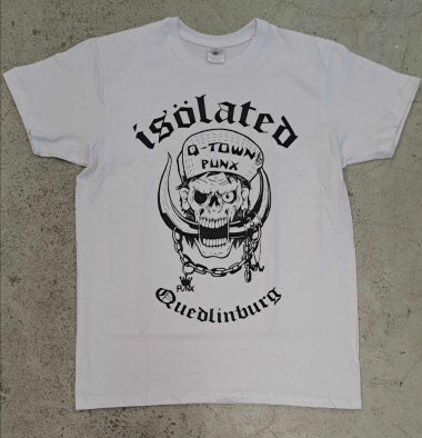 Isolated - We play Hardcore T-Shirt (white, XS-5XL)