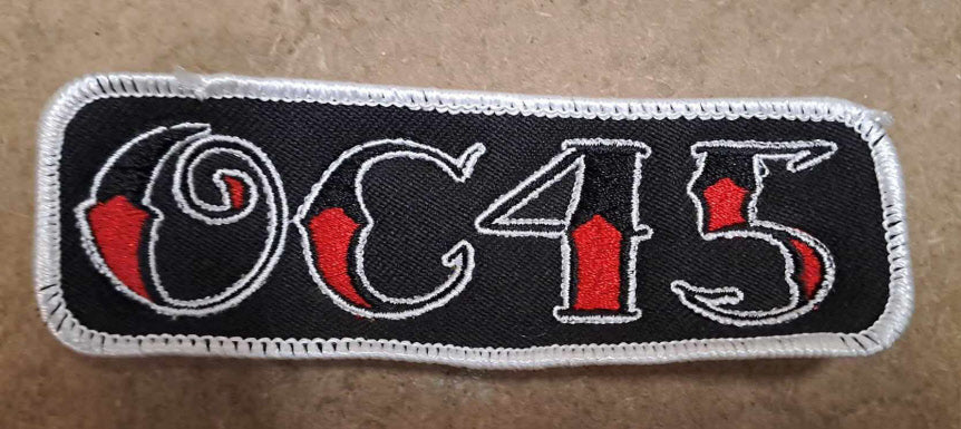 OC45 Aufnäher / Patch (white)