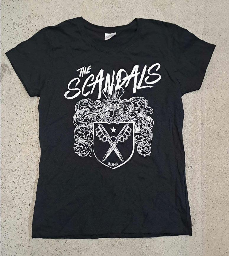 Scandals, the (New Jersey Punkrock) - Girlie (M, black) Left Over