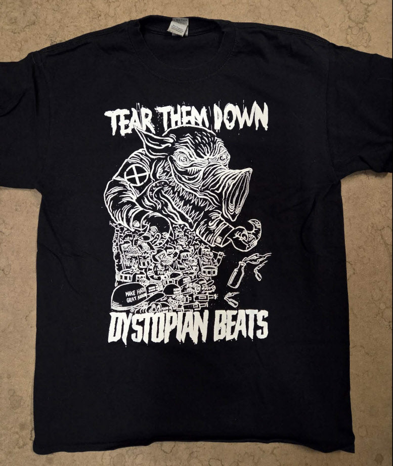 Tear Them Down - T-Shirt (M / 2nd Hand) Left Over!