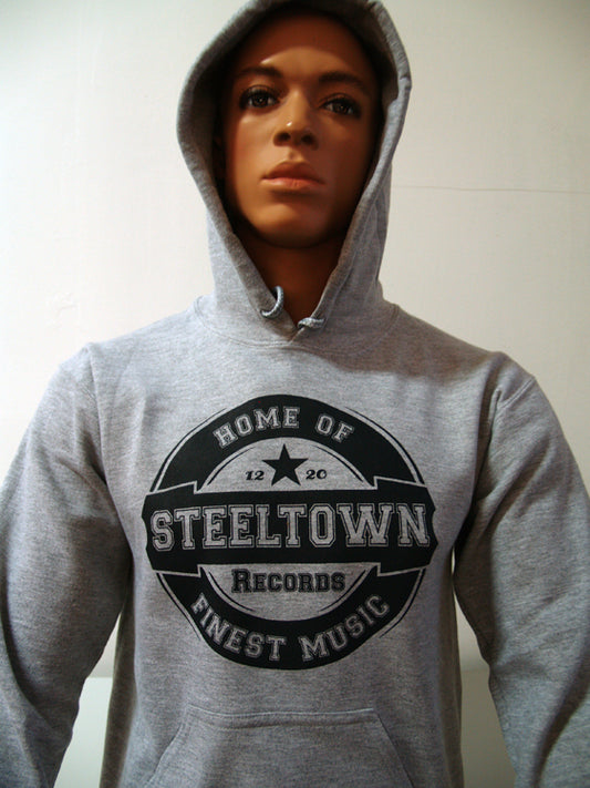 Steeltown Records - Finest Music - Kapu (grau, XS-5XL)