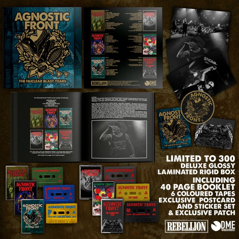 Agnostic Front - The Nuclear Blast Years 6 MC / Tapes Box Set (limited)