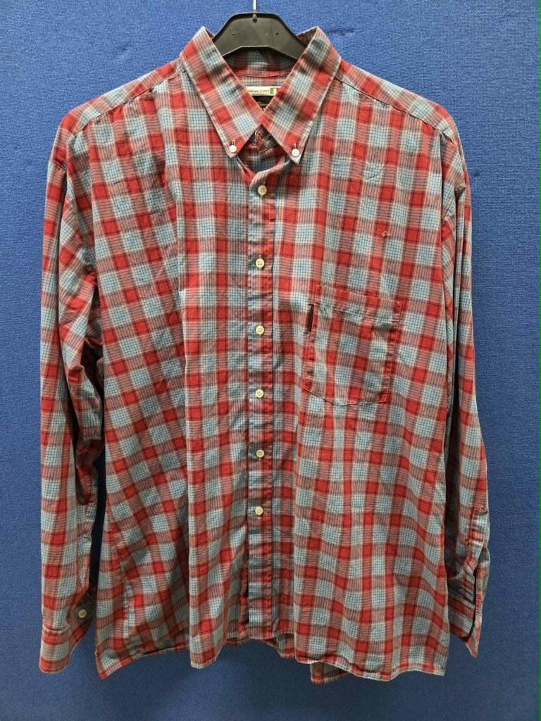 Ben Sherman - langarm Hemd (XL / 2nd Hand) Left Over!