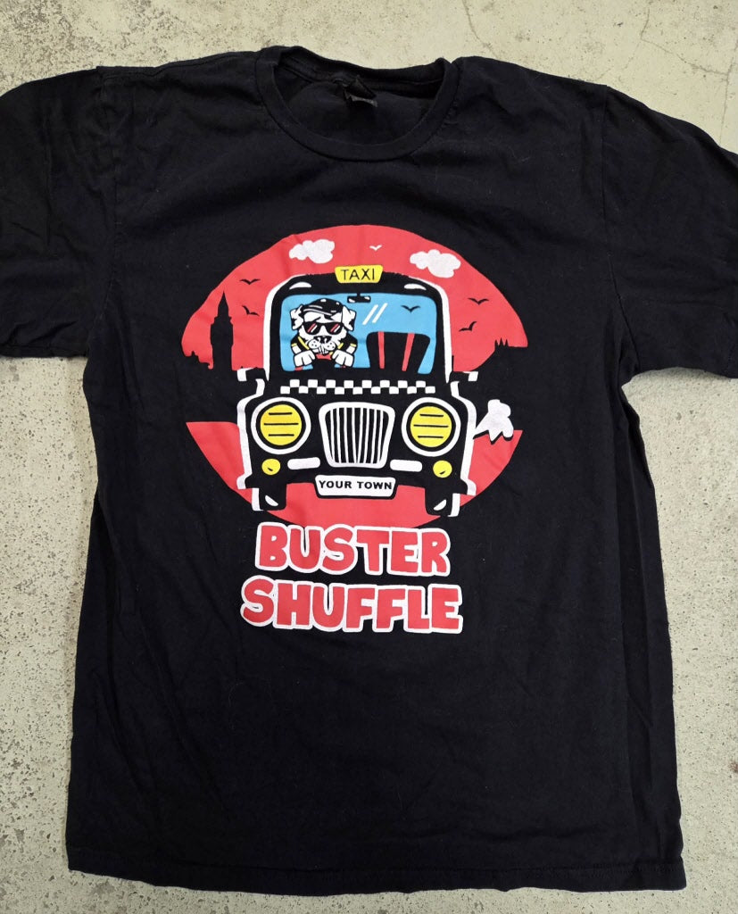 Buster Shuffle - T-Shirt (M / 2nd Hand) Left Over!
