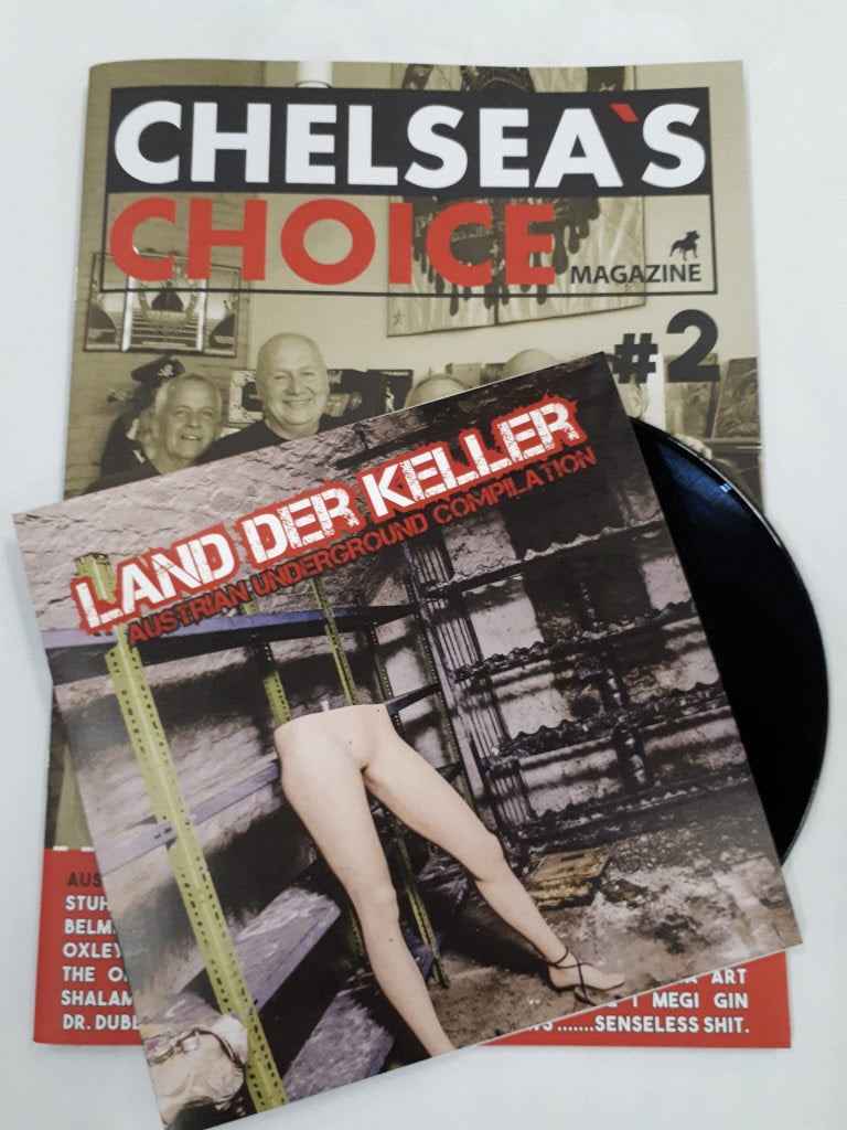 Chelseas Choice Magazine Ausgabe 2 + V/A Land der Keller 7EP + Downloadcode (lim. 300)
