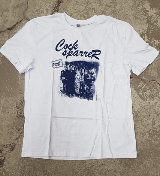 Cock Sparrer T-Shirt (M-2XL, white)