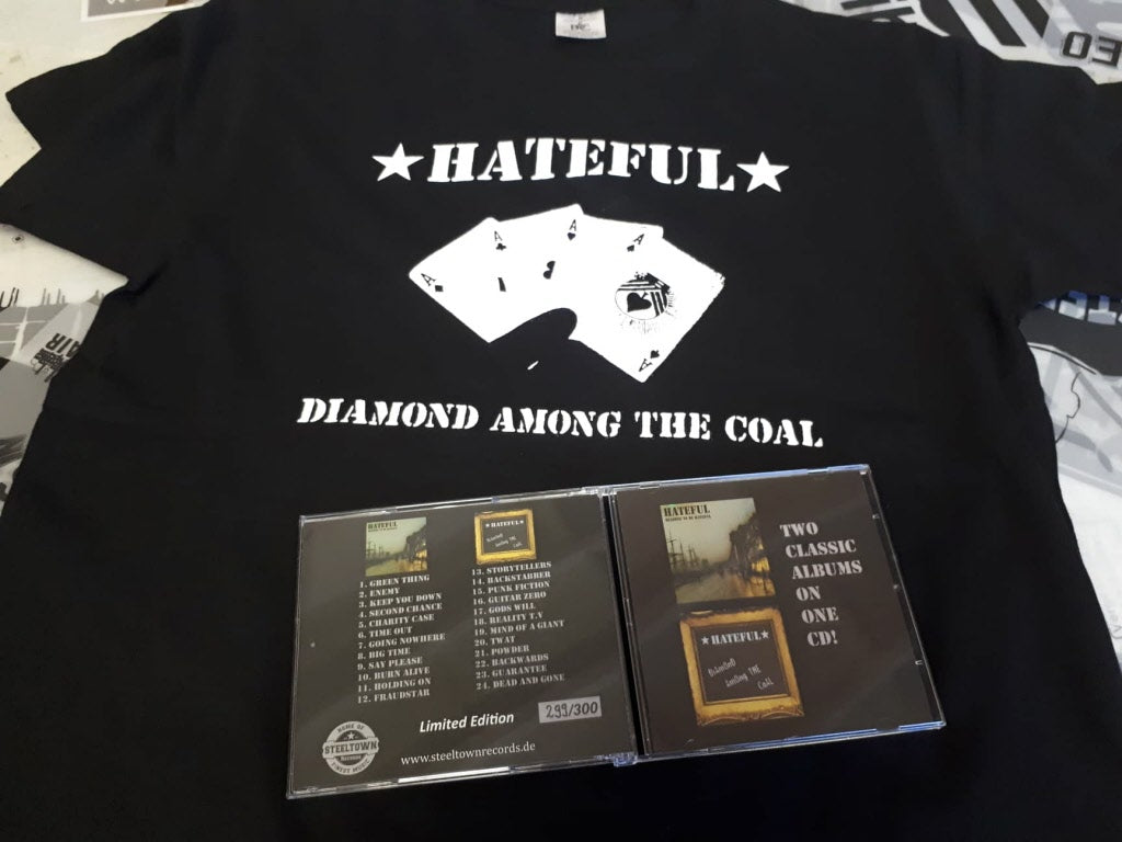 Hateful - T-Shirt + CD (Doppel-Album)