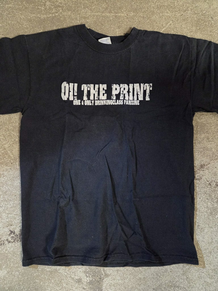 Oi! the Print Fanzine T-Shirt (M / 2nd Hand) Left Over!