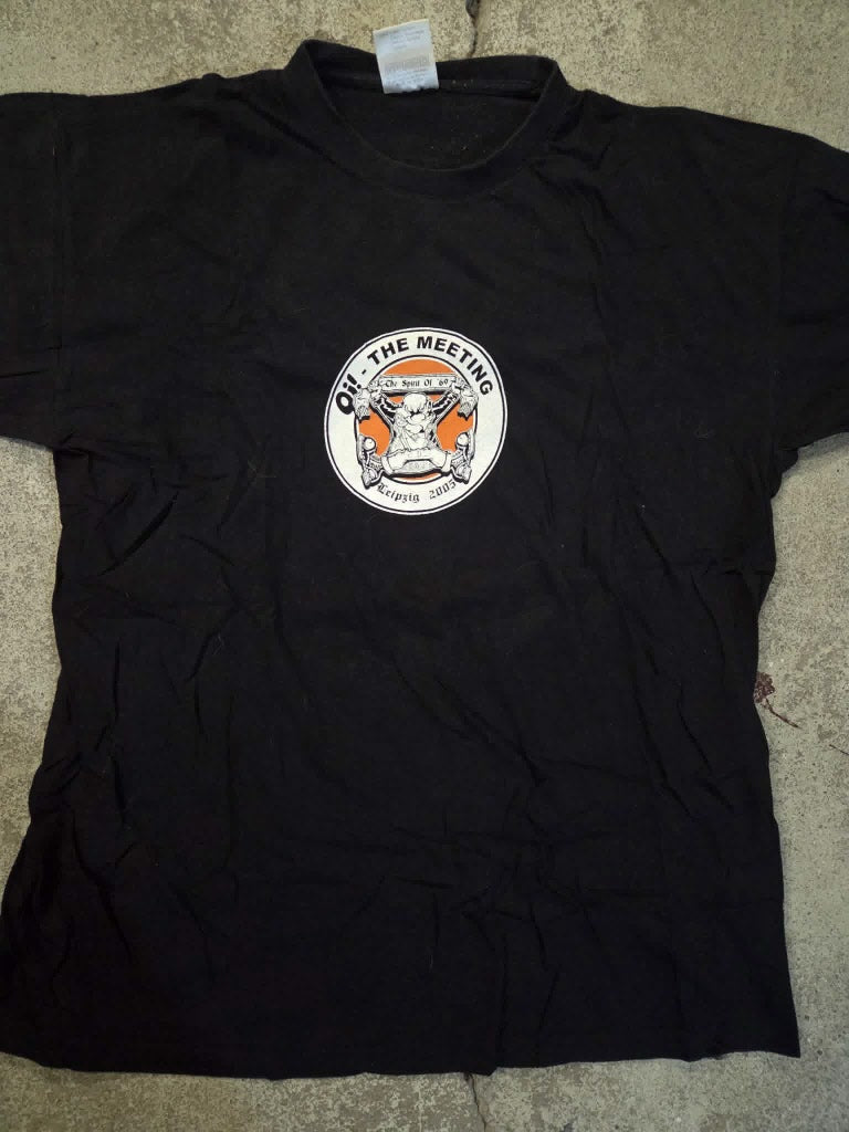 Oi! the Meeting - Leipzig - 2005 T-Shirt (L / 2nd Hand) Left Over!
