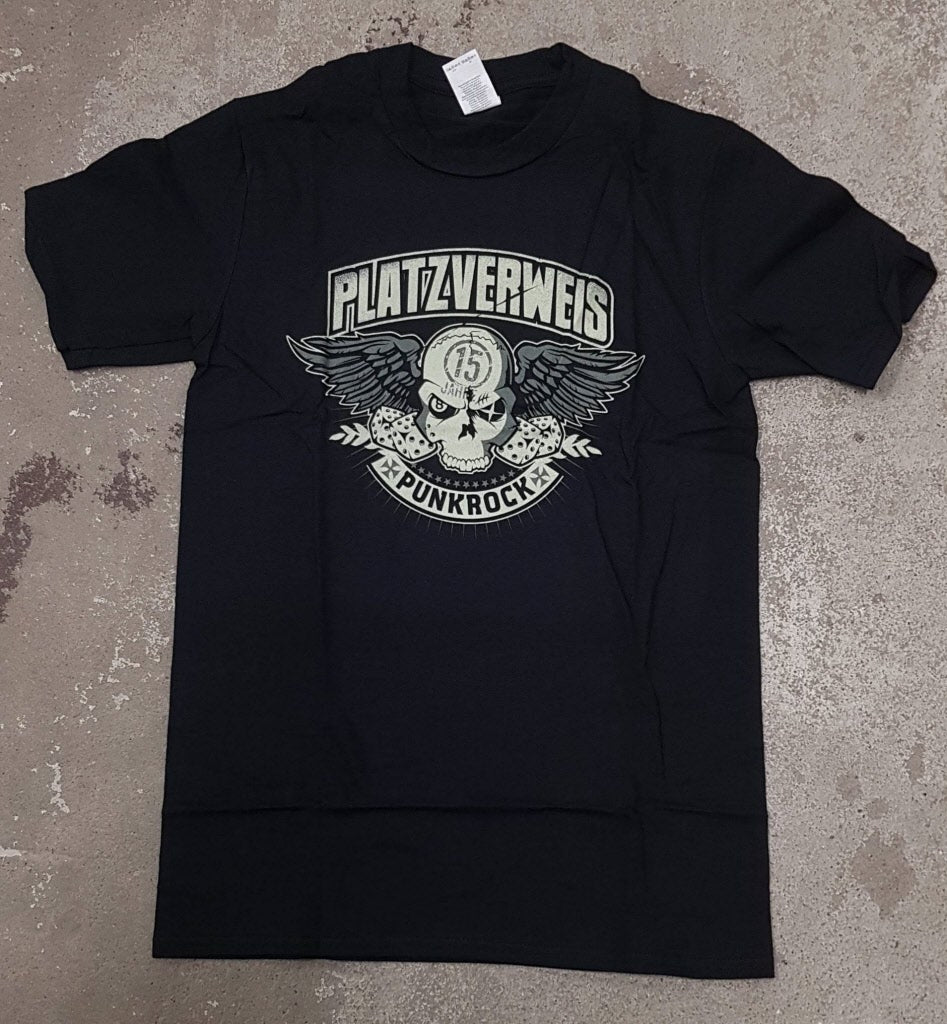 Platzverweis - Totenschädel T-Shirt (black, S-3XL)