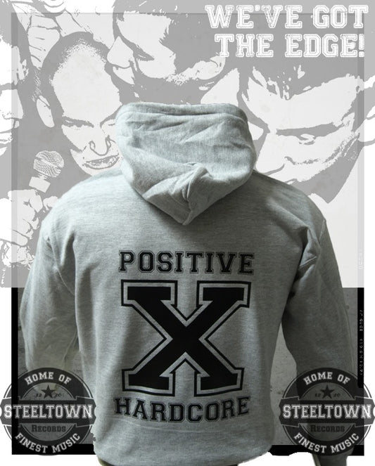 Positive Hardcore - Hoodie (grau, XS-5XL)