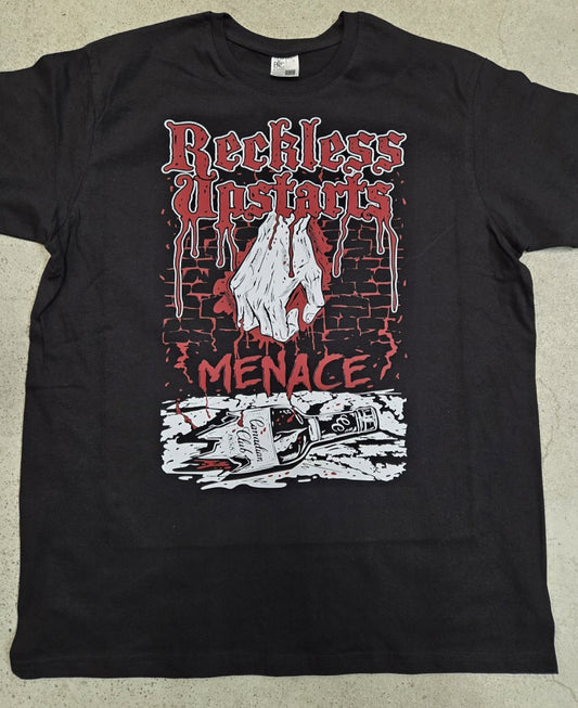 Reckless Upstarts - Menace T-Shirt (XS-5XL, black)