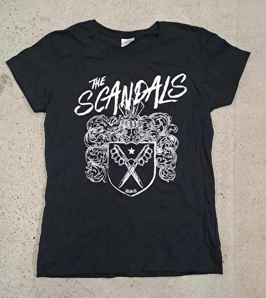 Scandals, the (New Jersey Punkrock) - Girlie (M, black) Left Over