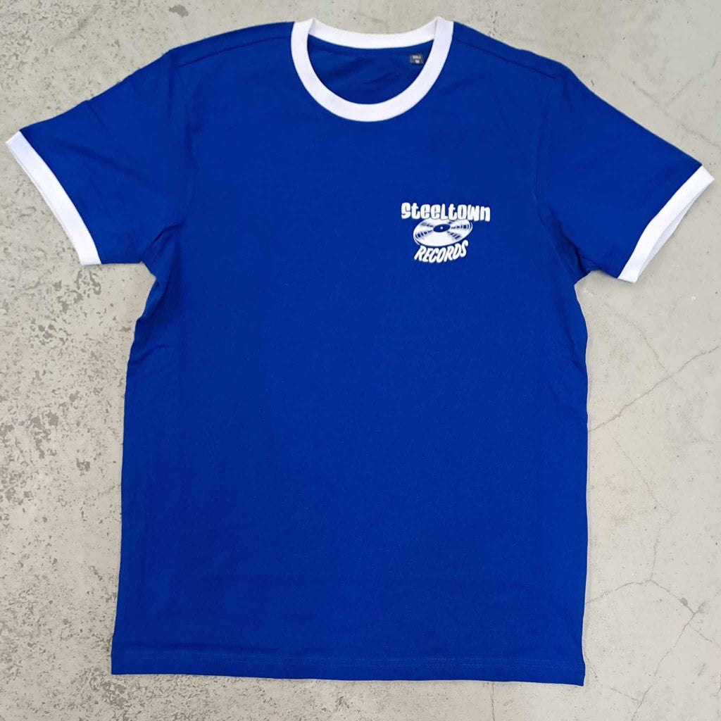 Steeltown Records - Casual - T-Shirt (S-3XL, blue)
