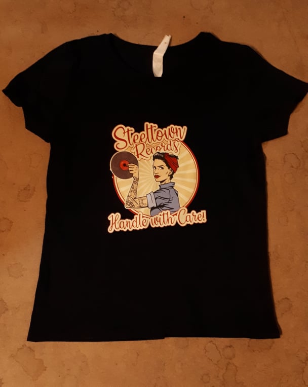 Steeltown Records - Handle With Care - Girlie (navy, S-2XL)
