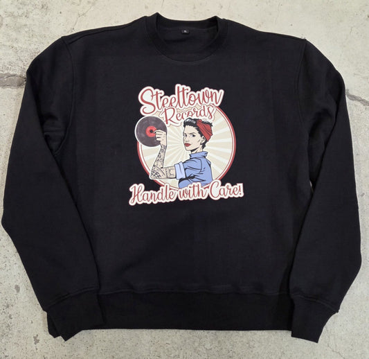 Steeltown Records - Handle With Care - Sweater (S-5XL, black)