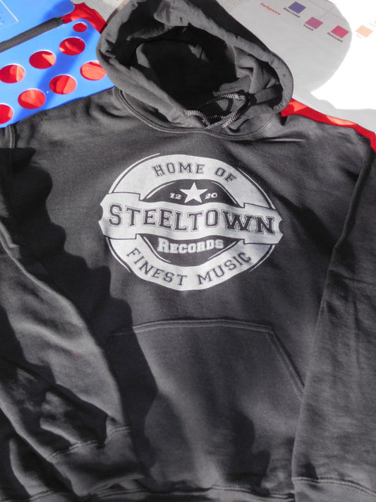 Steeltown Records -Finest Music- Kapu (darkgrey, S-3XL)