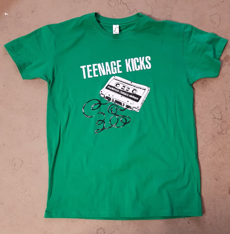 Teenage Kicks - T-Shirt (grün, S-3XL)