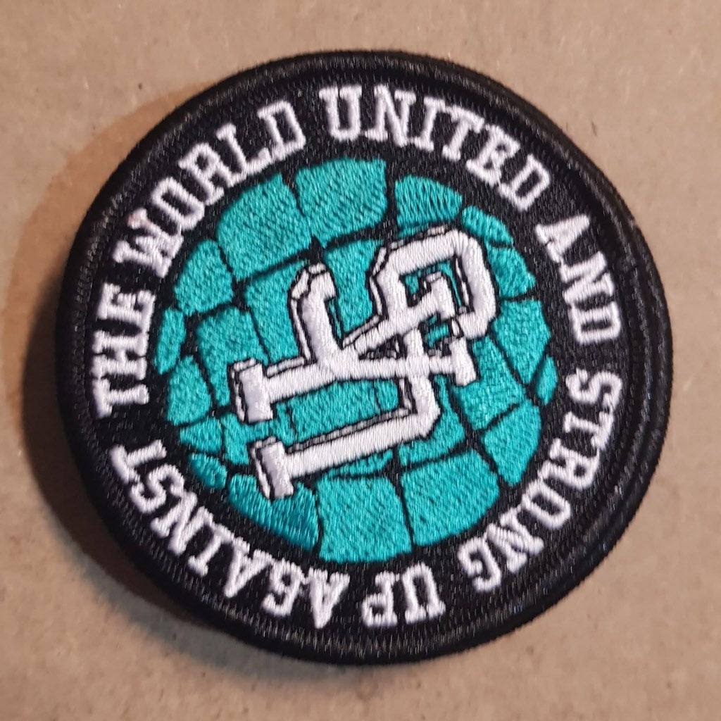 United & Strong - Against the World Patch / Aufnäher