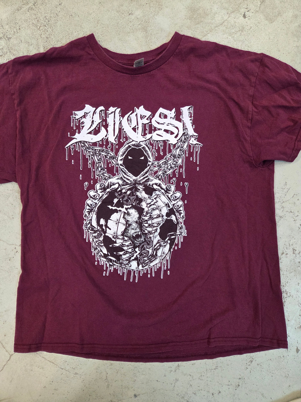 Lies! - T-Shirt (XL / 2nd Hand) Left Over! - Steeltown Records