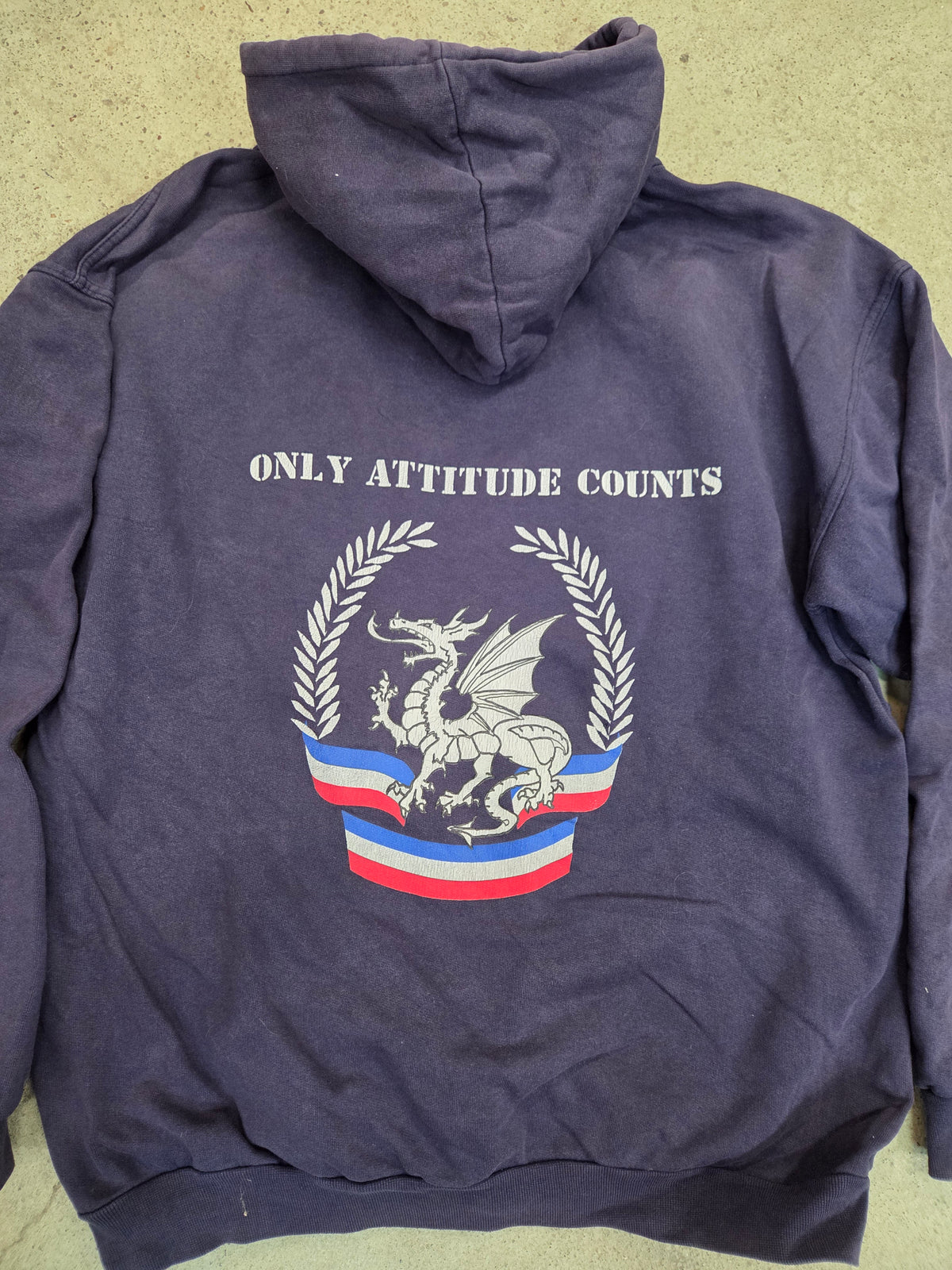 Only Attitude Counts - Point of no Return Hoodie (XL / 2nd Hand) Left Over!