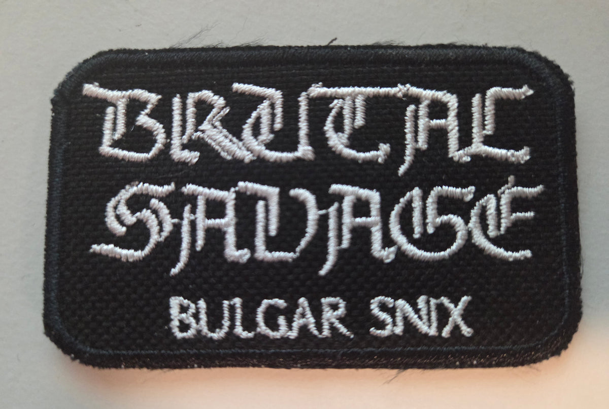 Brutal Savage Aufnäher / Patch - Steeltown Records